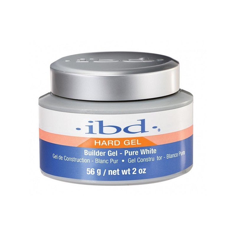 ibd Hard Gel/Builder GEL für LED/UV "Pure White", 56gr.