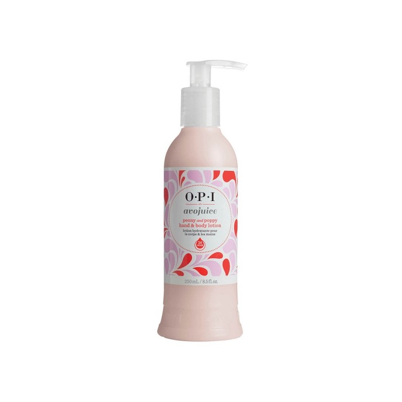 0PI Avojuice Hand- und Bodylotion "Peony and Poppy", 250ml